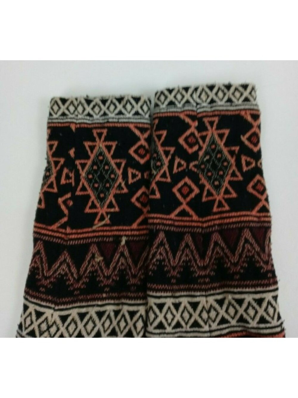 Miss Me Girls Denim Jacket Sweatshirt Hoodie Zipper-Front Aztec Design Size L - Picture 3 of 4